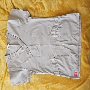 Dickies Khaki Scrub Top